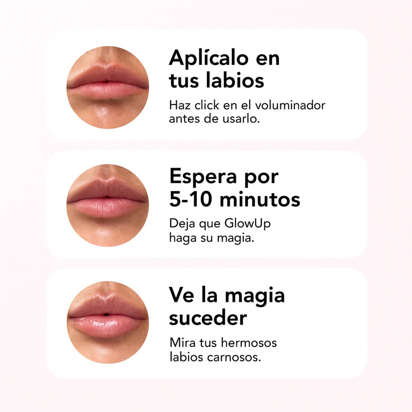 Labial Voluminizador GlowUP con Hialuronico | PROMO 2X1