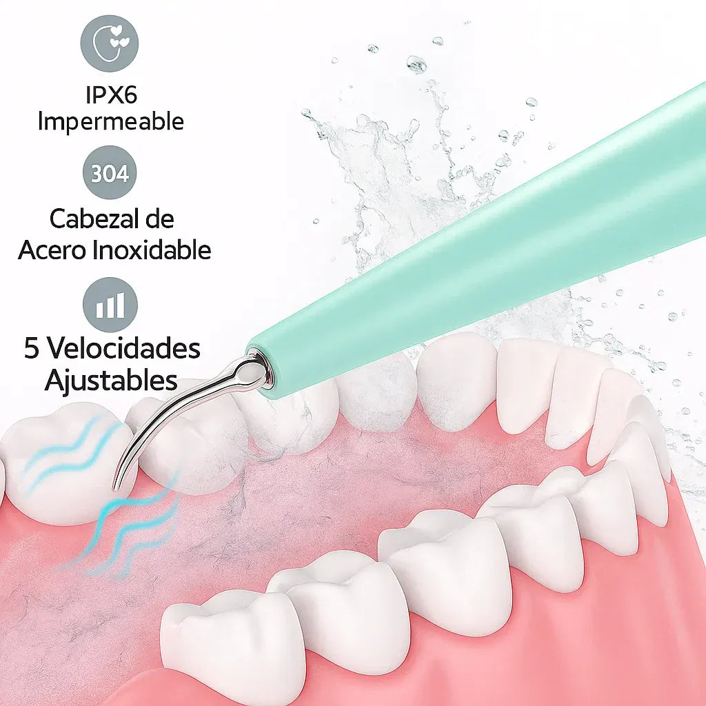 Limpiador Dental de Sarro Portátil - DentalClean Pro™